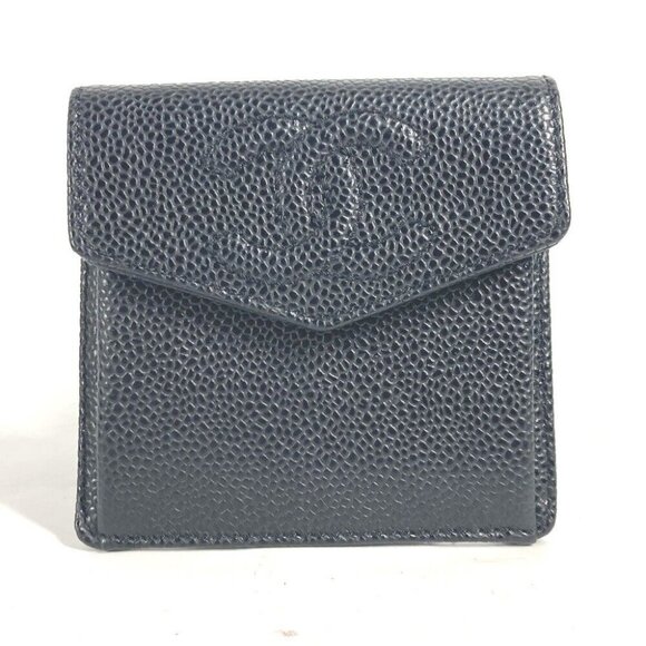 CHANEL A13233 CC CC Mark Wallet Coin Compartment Compact Wallet coin purse - Picture 1 of 13